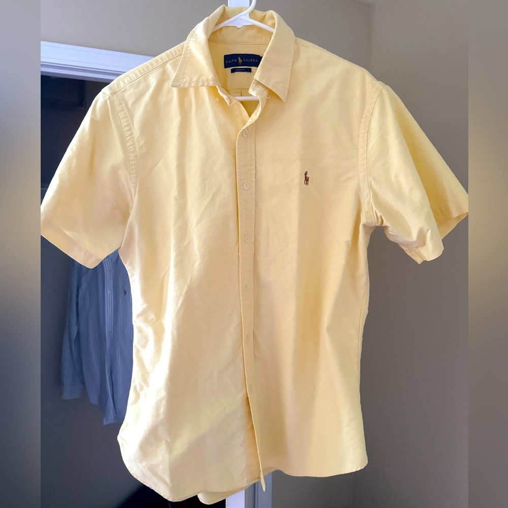 Polo Ralph Lauren button down slim fit shirt